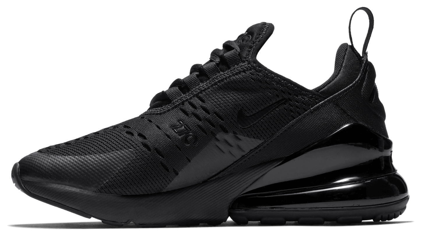 Nike Air Max 270 童款 - Black/Black/Black - Image 2