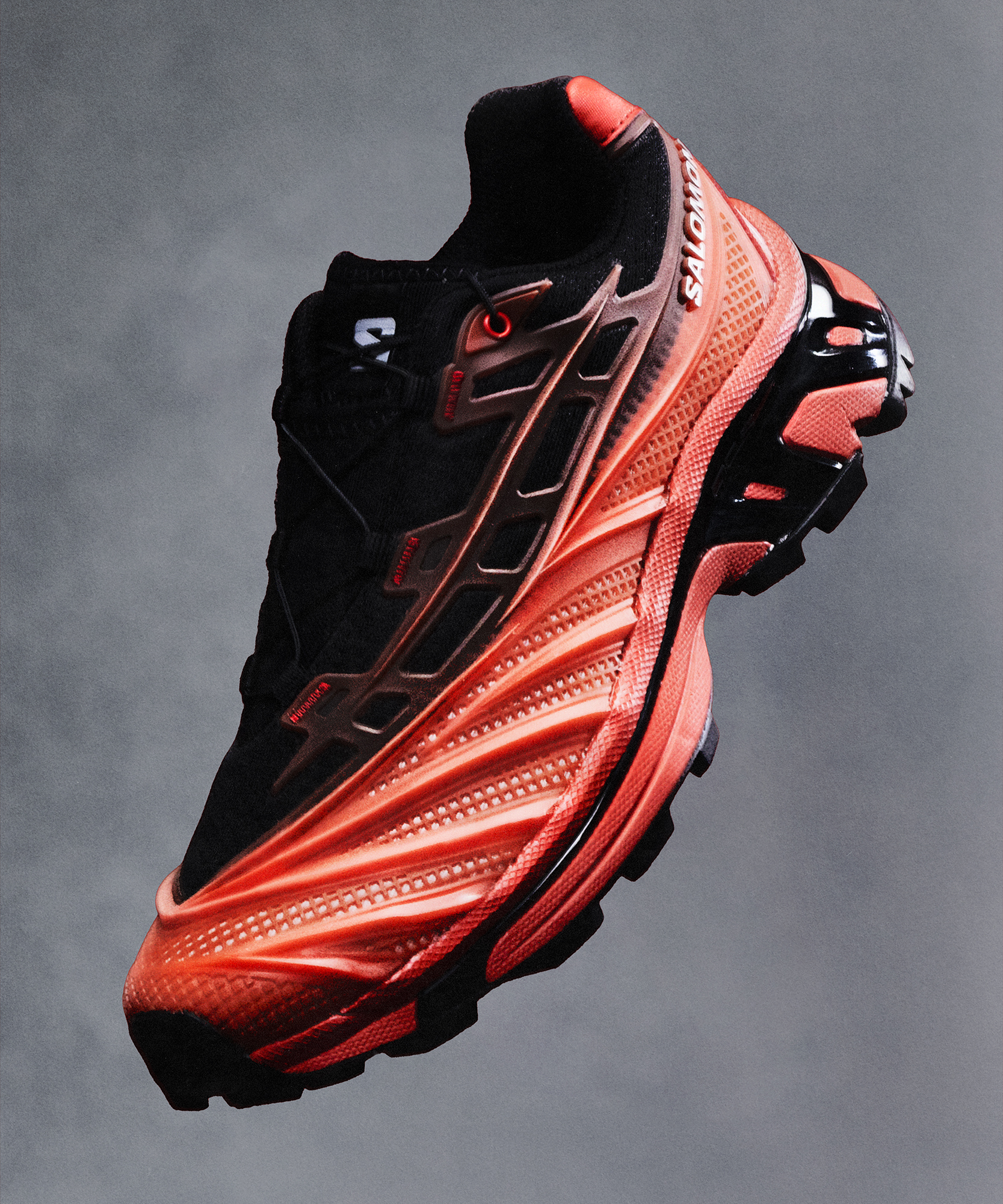 Salomon XT-EVO - Black / Fiery Red / White - View 4