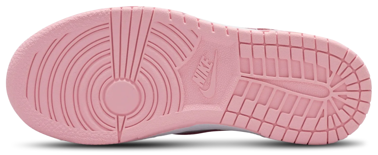Nike Dunk Low 童款 - Medium Soft Pink/White - Image 5