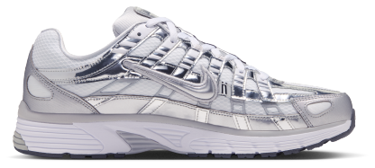Nike P-6000 - Grey Fog/White/Metallic Silver - Image 1