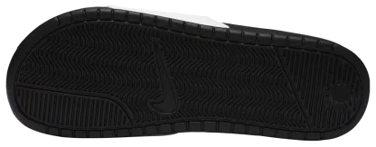Nike Benassi JDI Slides - White/Black - Image 3