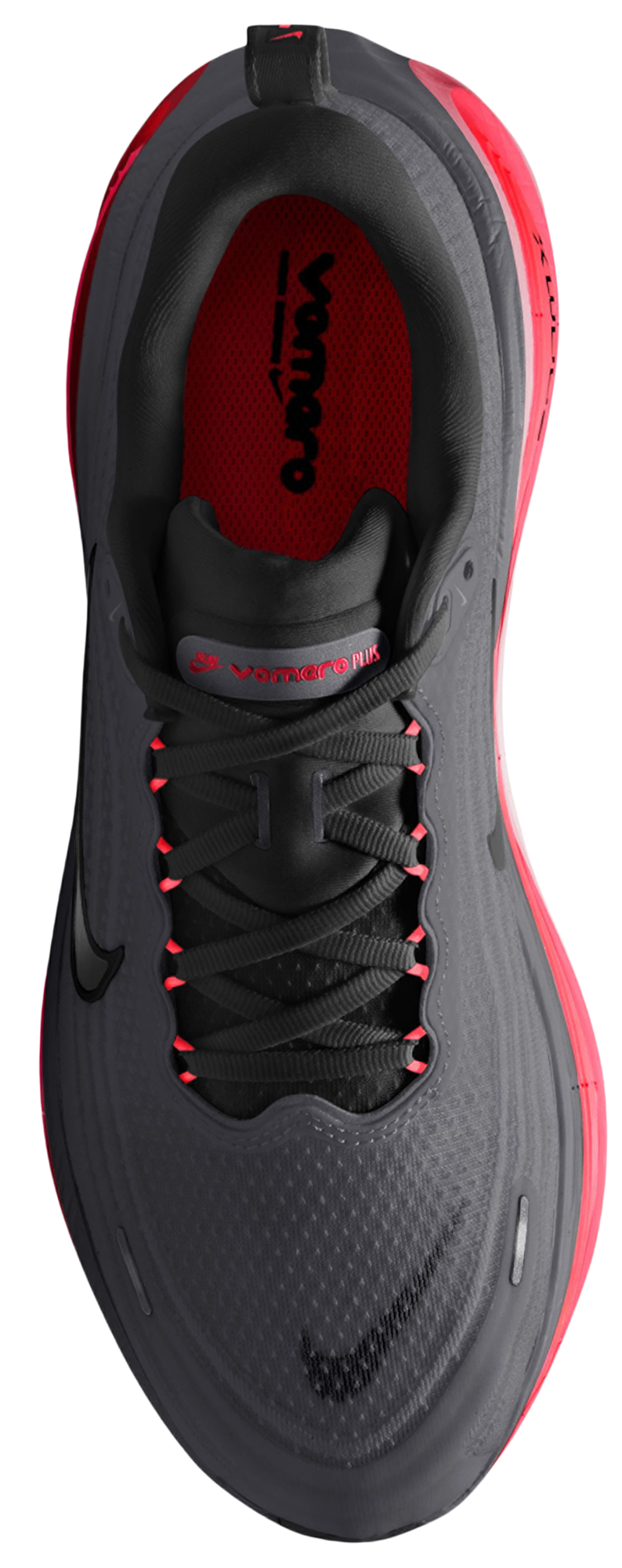 Nike Vomero Plus - Black/Gray/Red - Image 3