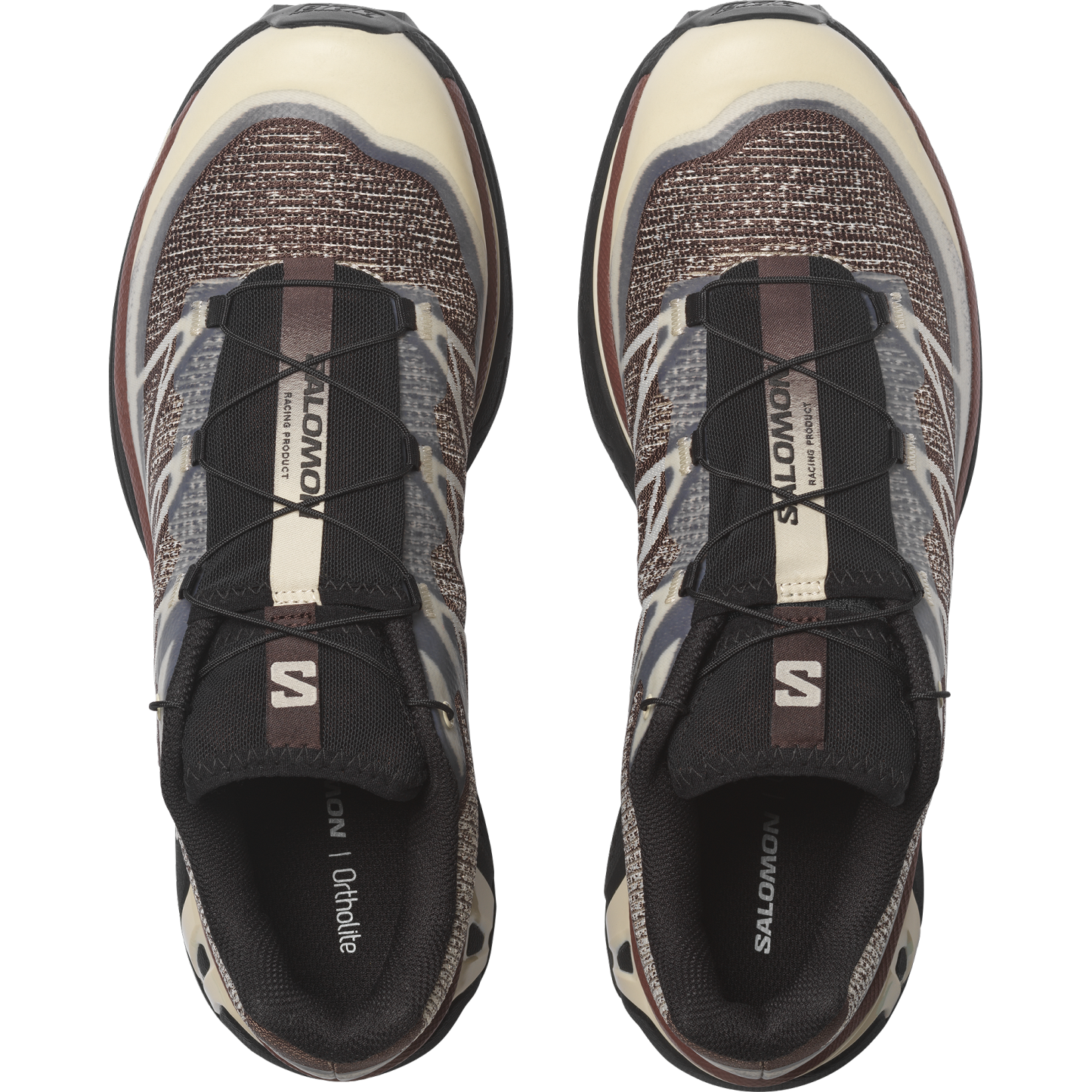 Salomon XT-6 SHADOW - Almond Milk / Black Coffee / Bitter Chocolate - View 2