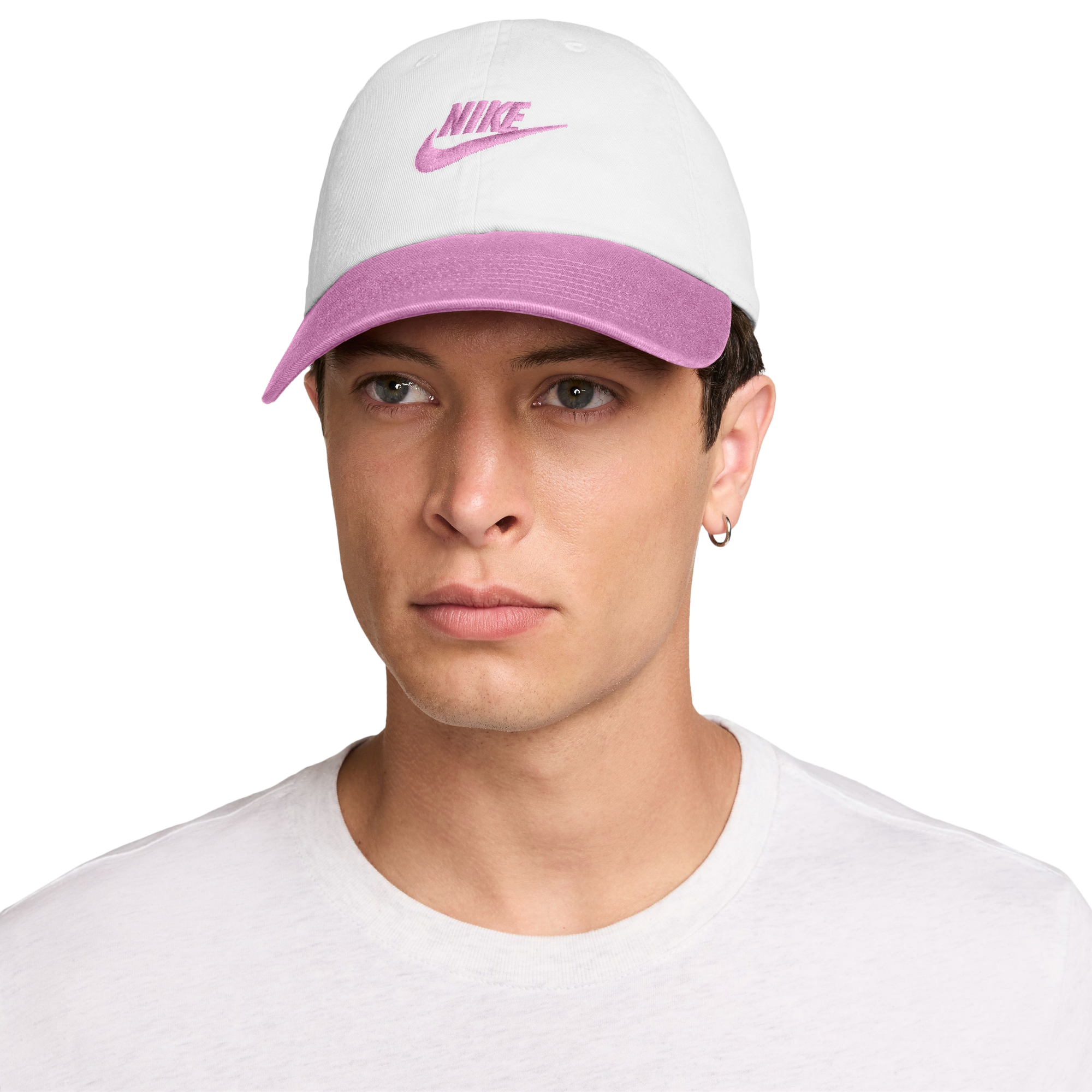 Nike Club H86 Adjustable Cap - White/Pink - Image 1