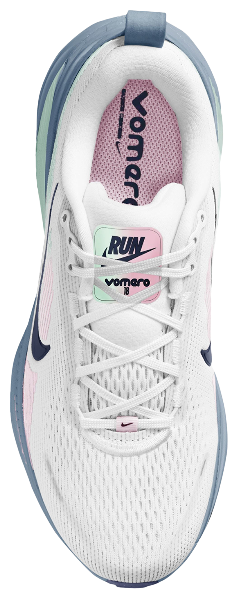 Nike Vomero 18 - Work Blue/Midnight Navy/White - Image 3