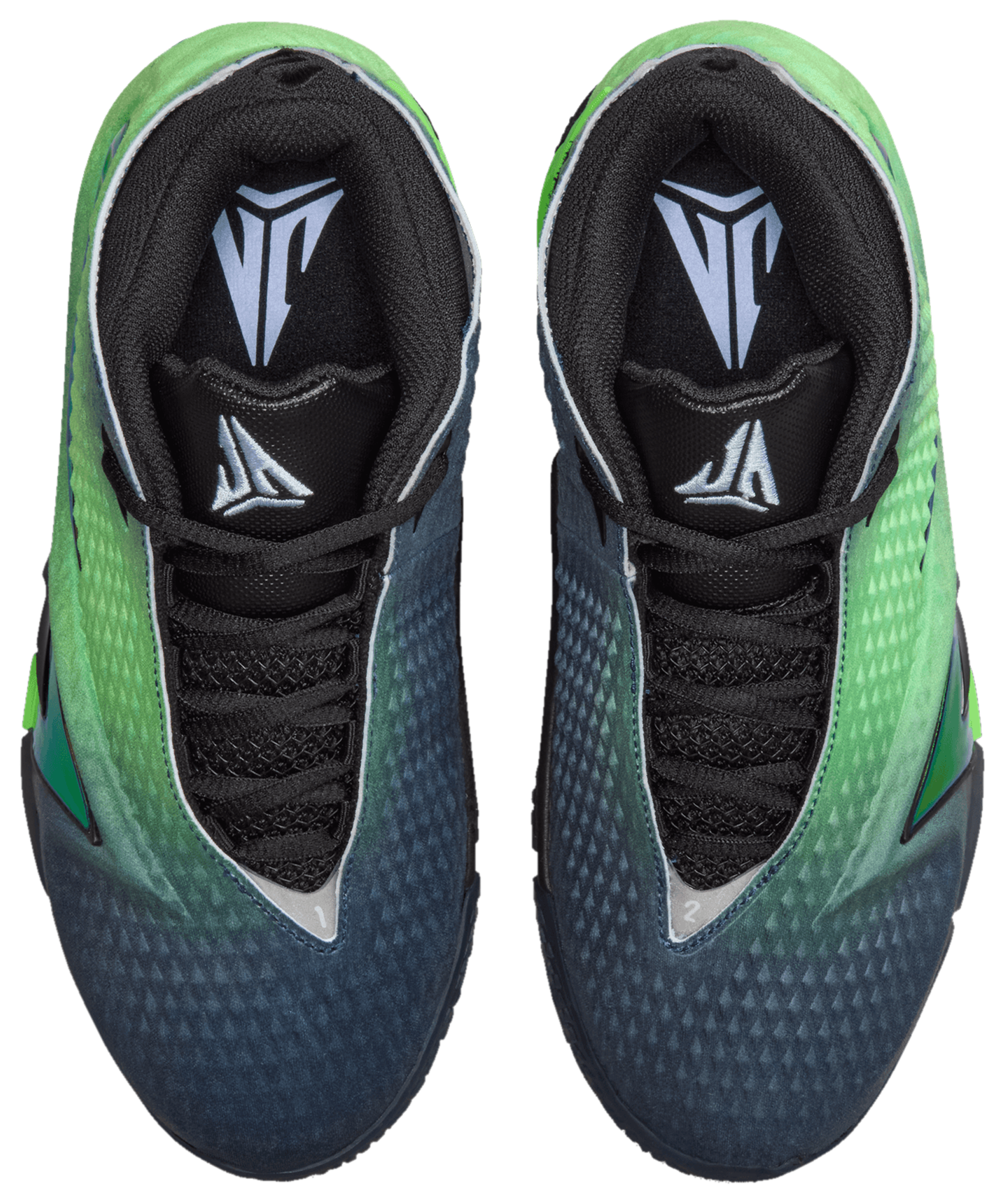 Nike JA 4 童款 - Black/Multi/Lt Lemon Twist - Image 4