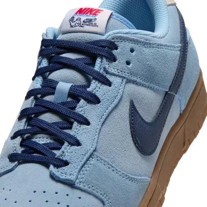 Nike Dunk Low Retro - Summit White/Soft Blue/Midnight Navy - Image 6