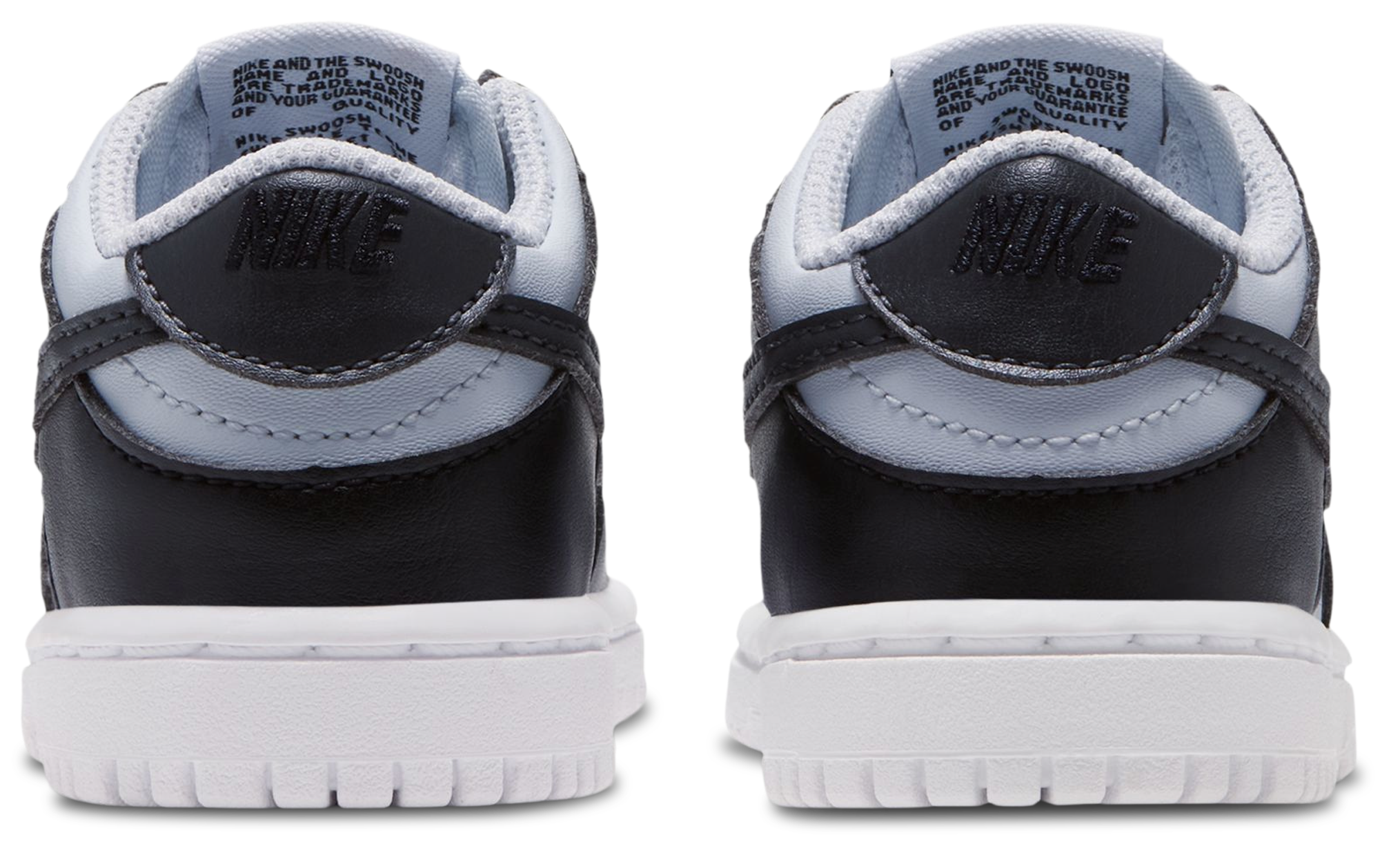 Nike Dunk Low 童款 - White/Grey - Image 3