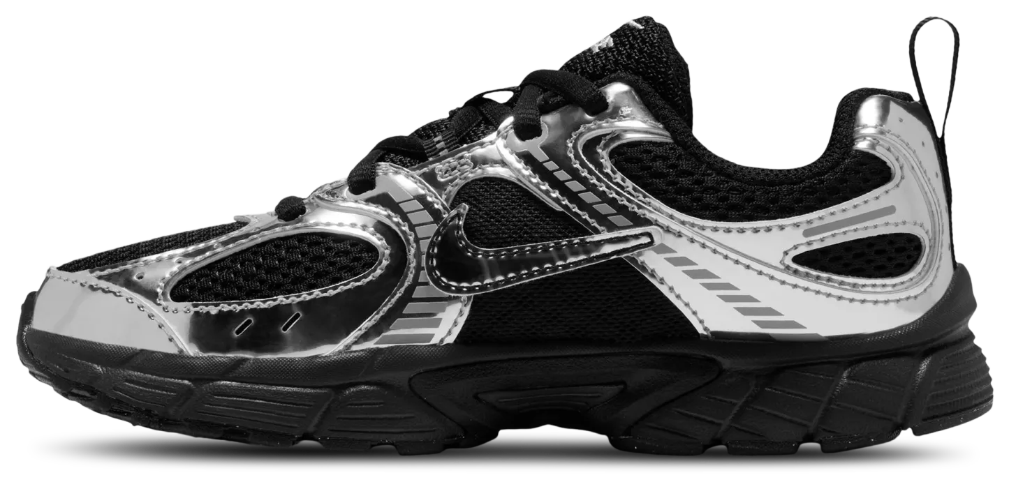 Nike V5 RNR Shine 童款 - Black/Mtlc Silver - Image 2