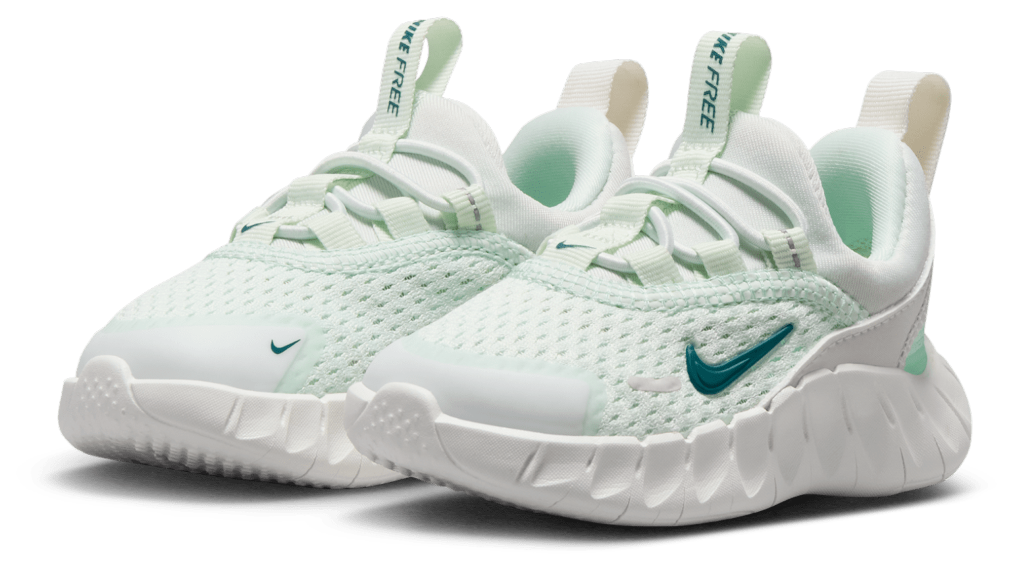 Nike Free Ride 童款 - Barely Green/Arctic Green/Bright Spruce - Image 6
