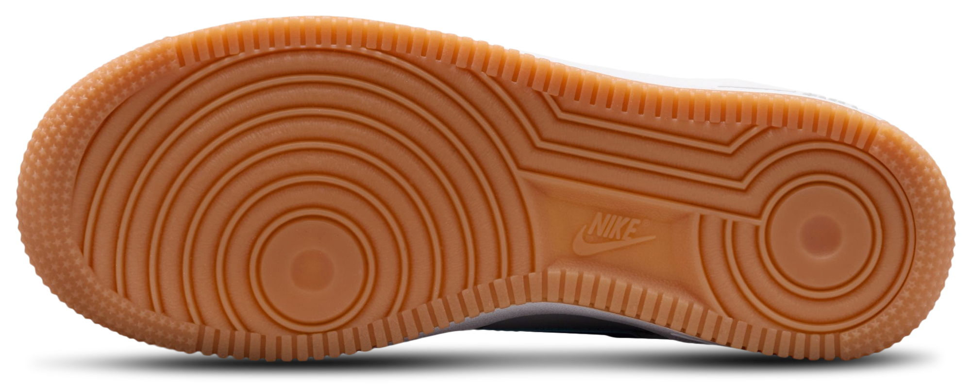 Nike Air Force 1 Low 童款 - Racer Blue/Gray Fog/Evergreen - Image 5