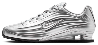 Nike Shox Z - Mtlc Silver/Silver/Black - Image 2