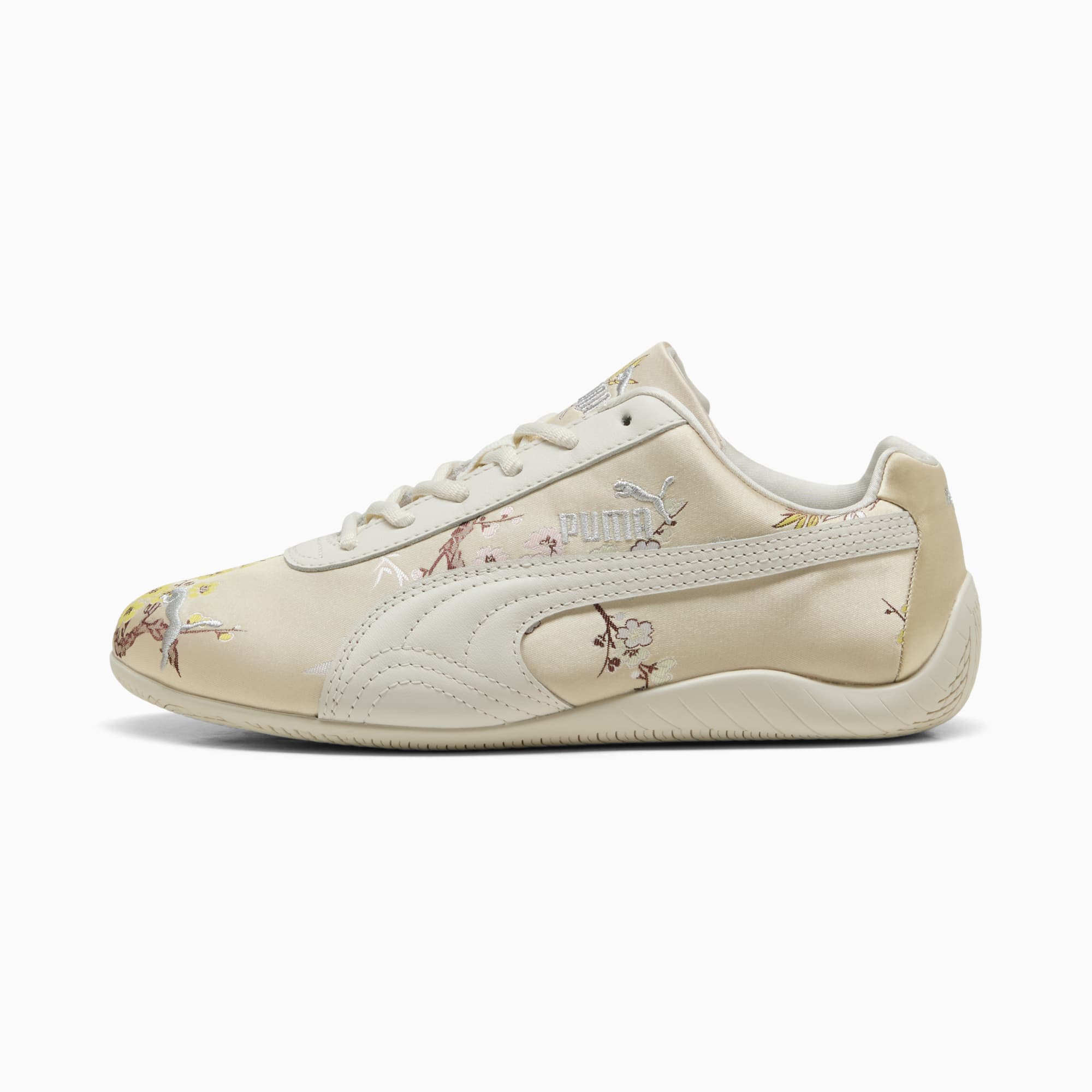 Speedcat Silky Women's Sneakers - Vapor Gray-Buttercream-PUMA Silver - 1