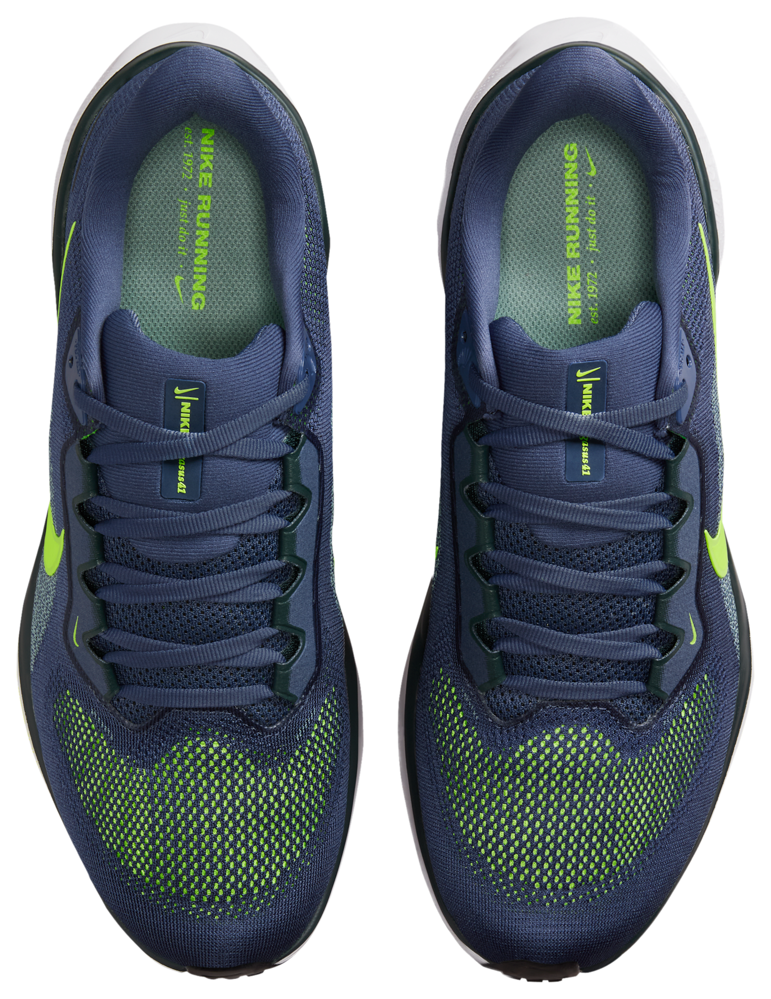 Nike Air Zoom Pegasus 41 - Seaweed/Volt/Sanded Purple - Image 4