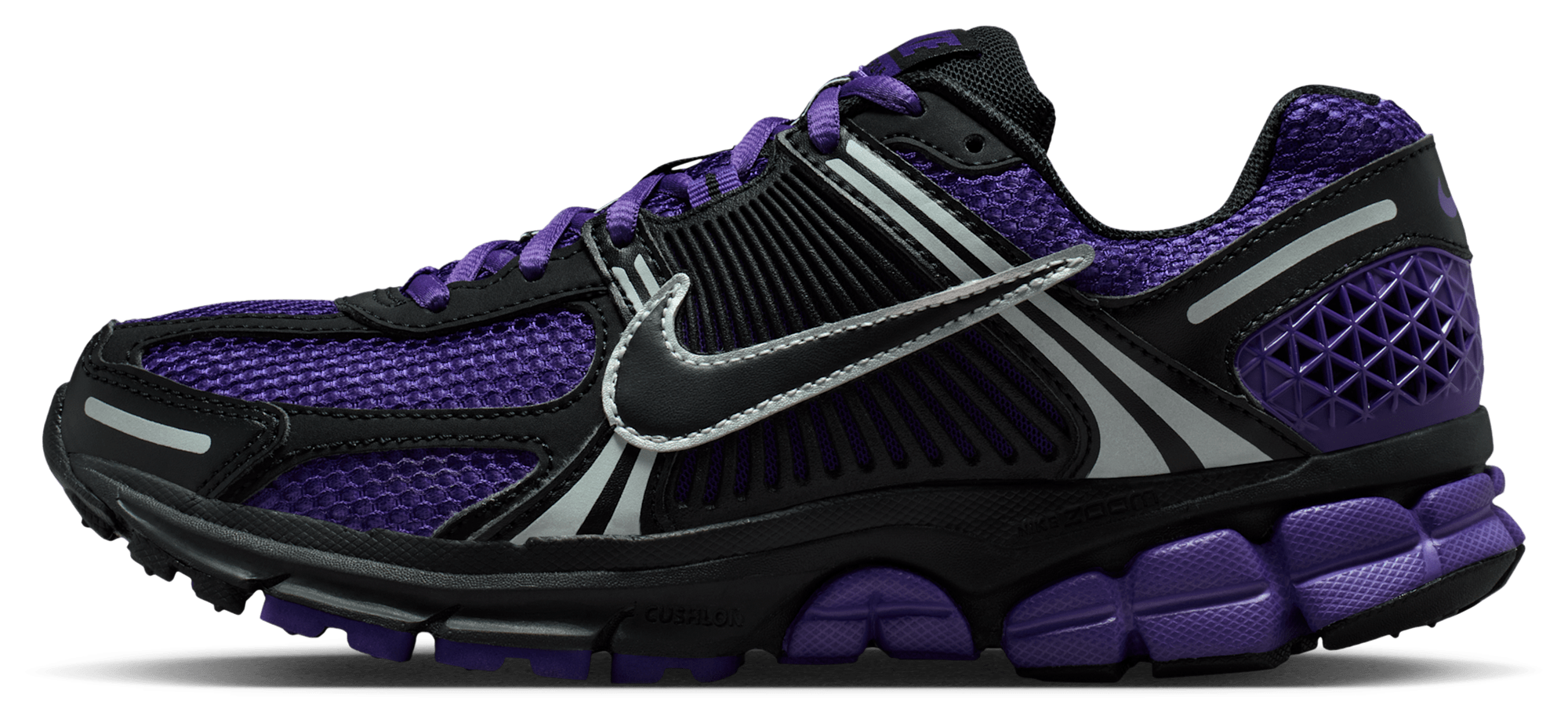Nike Zoom Vomero 5 - Black/Black/Court Purple - Image 2