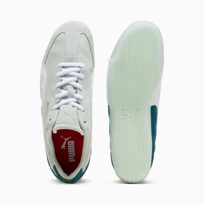Scuderia Ferrari Speedcat Sneakers - Créme De Mint-PUMA White-Midnight Petrol - 4