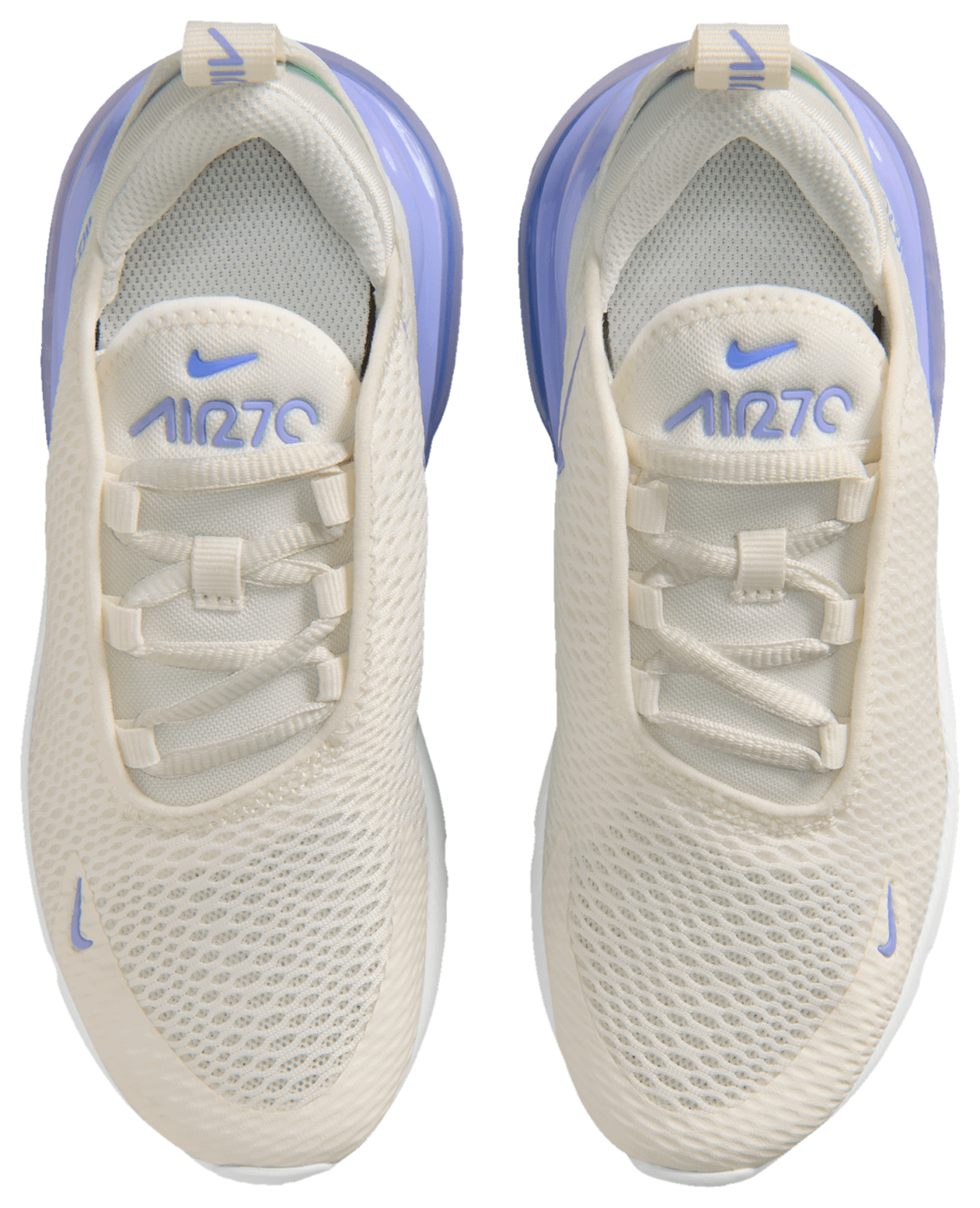 Nike Air Max 270 童款 - Sail/Lt Thistle/Sapphire - Image 4