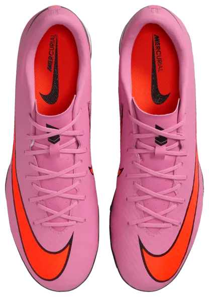 Nike Zoom Vapor 16 Academy TF - Magic Flamingo/Black/Total Crimson - Image 4