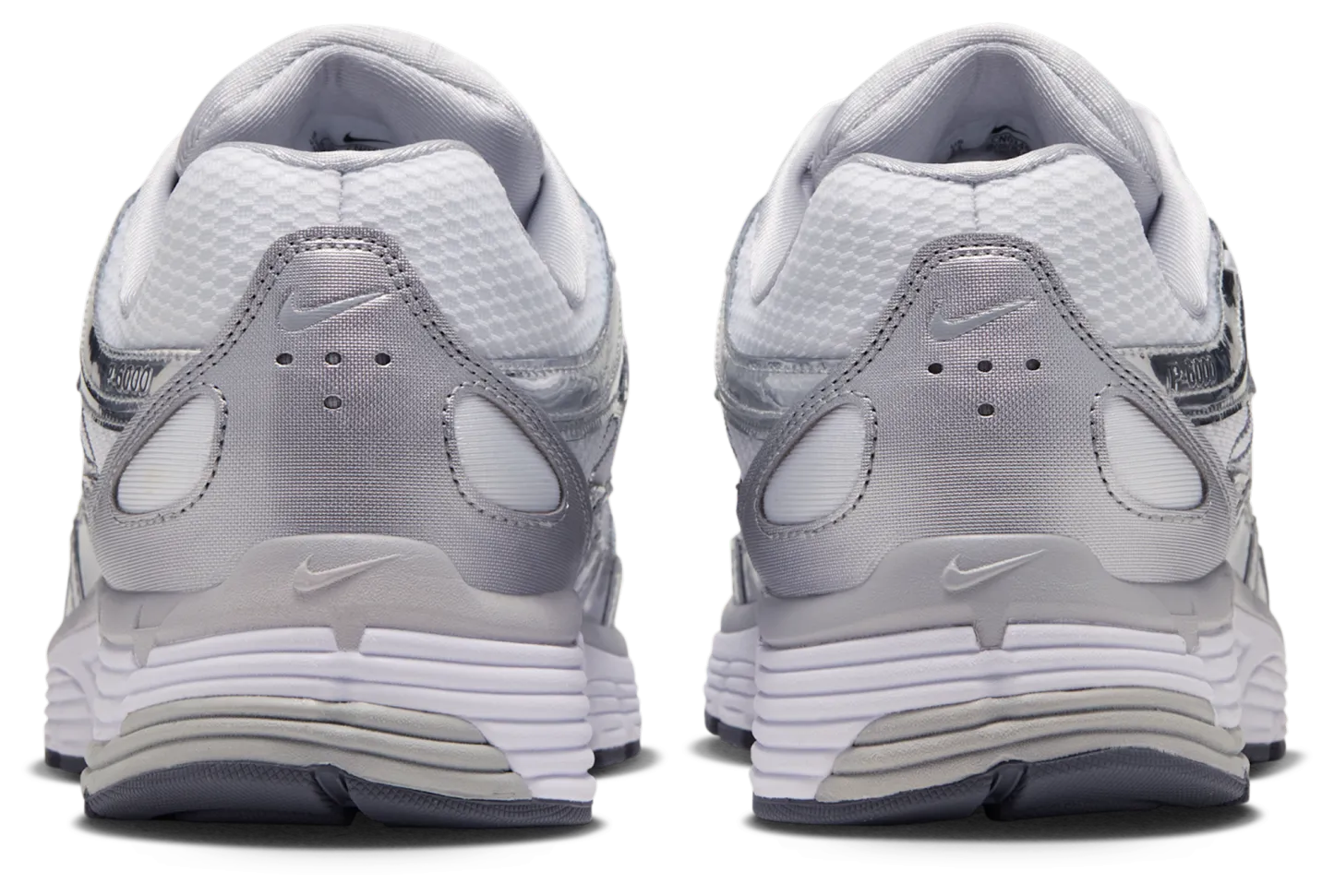 Nike P-6000 - Grey Fog/White/Metallic Silver - Image 3