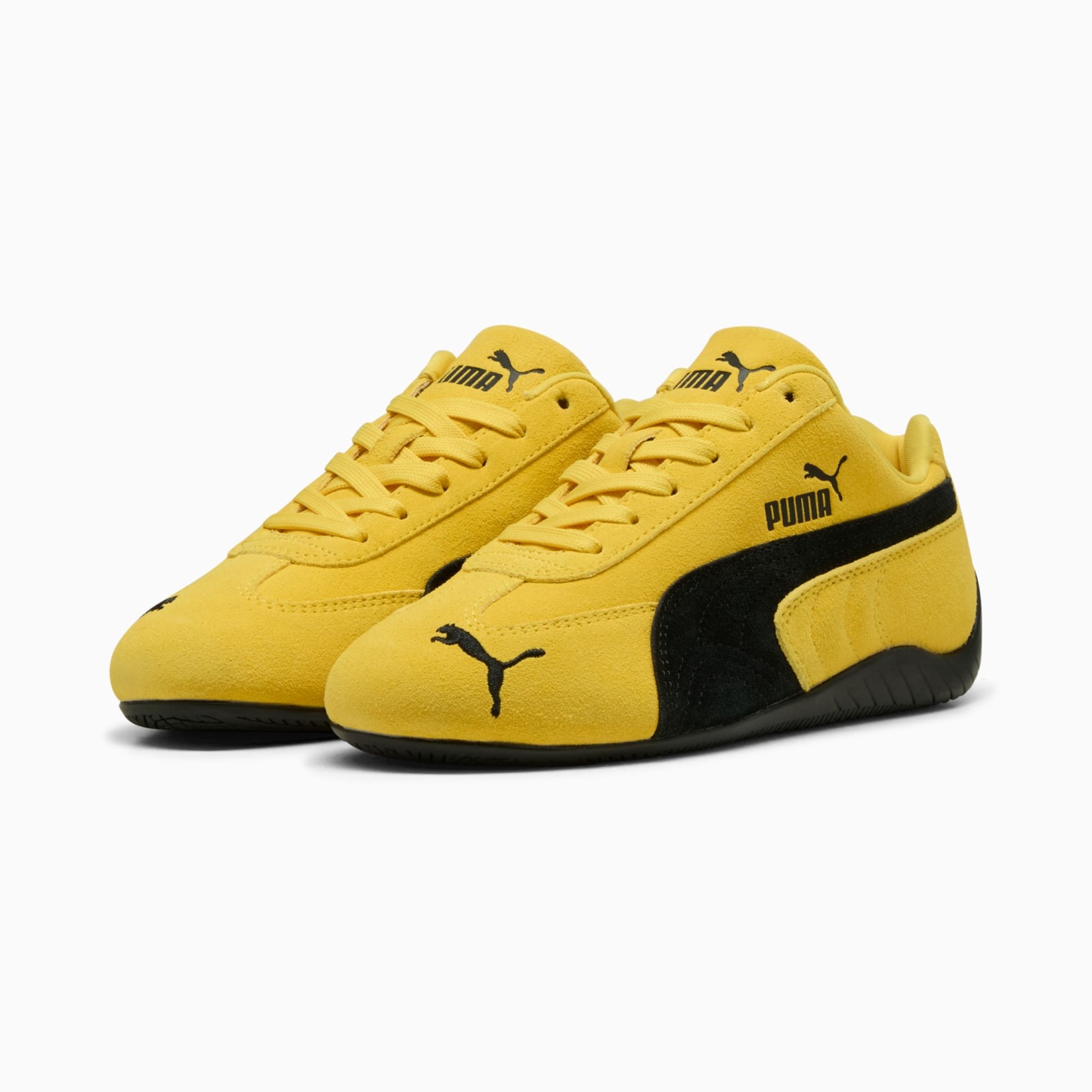 Speedcat OG Big Kids' Sneakers - Pelé Yellow-PUMA Black - 4