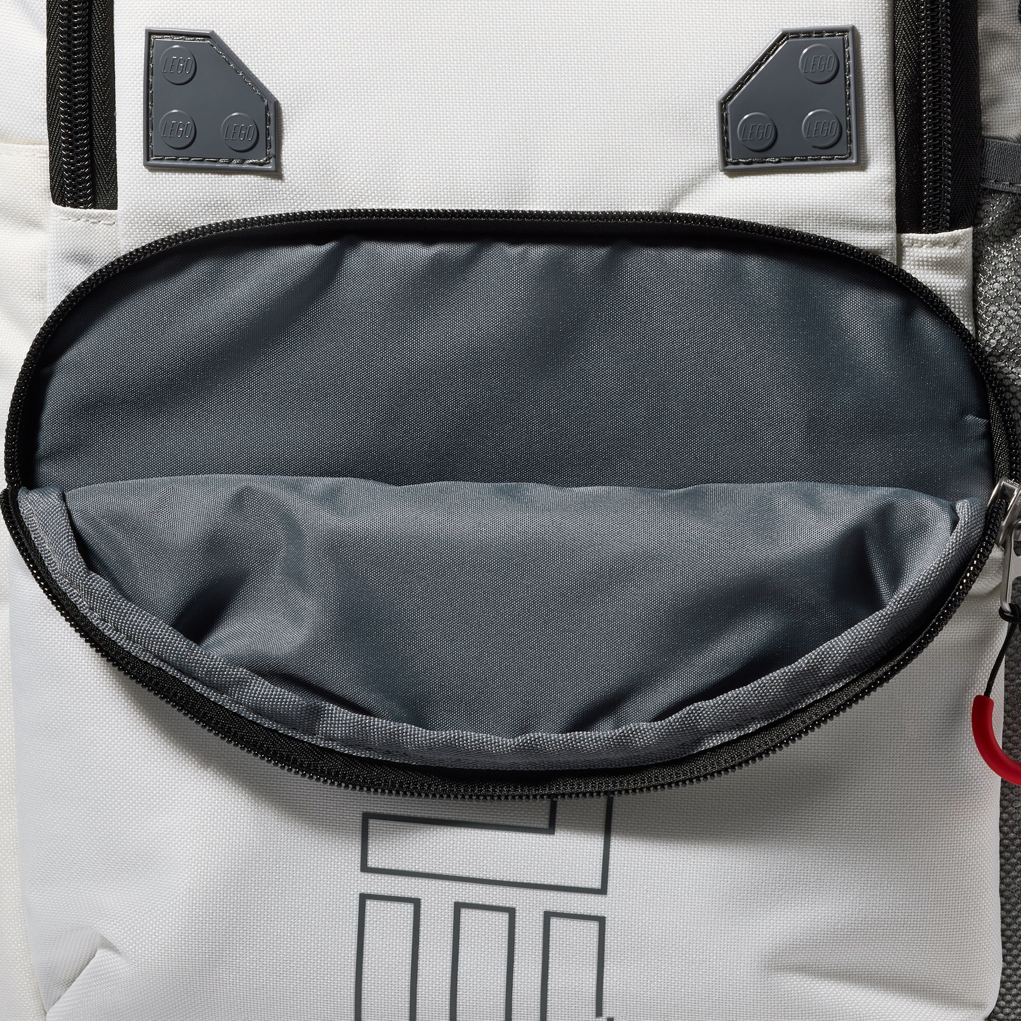 Nike Varsity Elite Project Backpack - Sail/Rush Red/Smoke Grey - Image 6