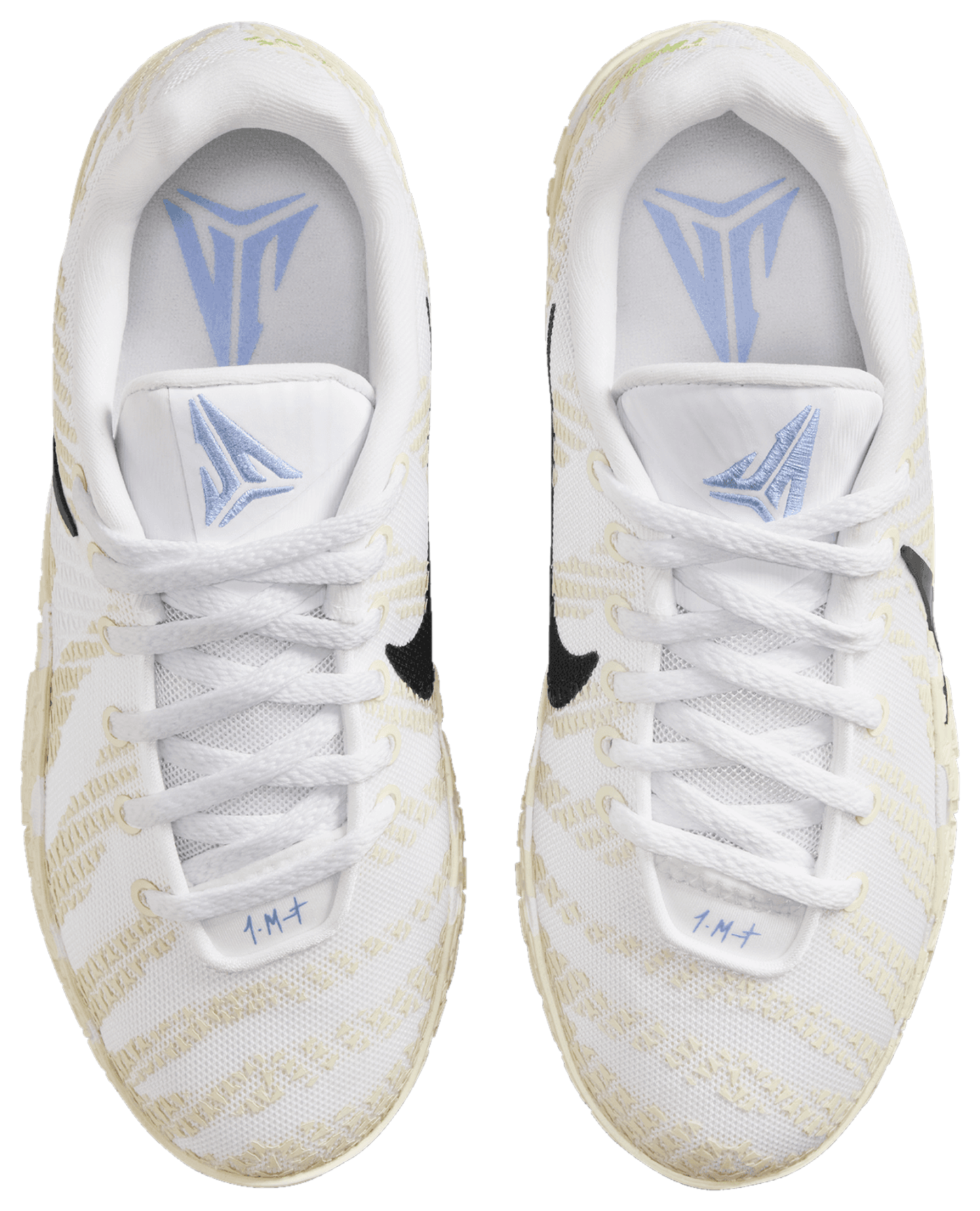 Nike Ja 3 童款 - Coconut Milk/White/Black - Image 4