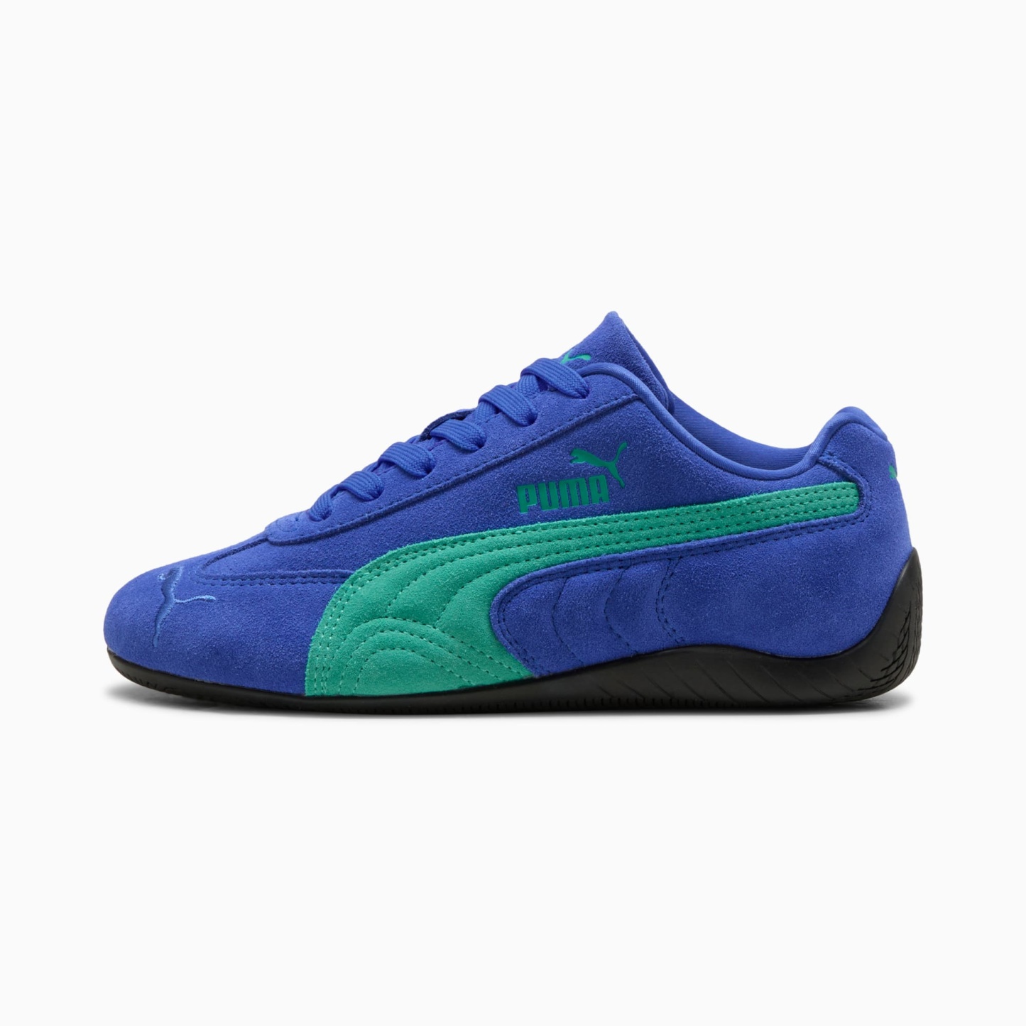 Speedcat OG Big Kids' Sneakers - Royal Sapphire-Vibrant Green - 1