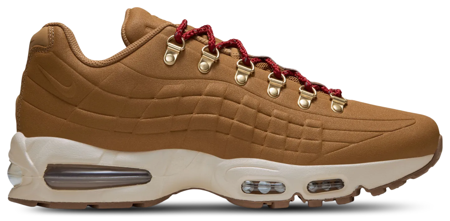 Nike Air Max 95 OG Big Bubble NA20 - Wheat/Red/Brown - Image 1