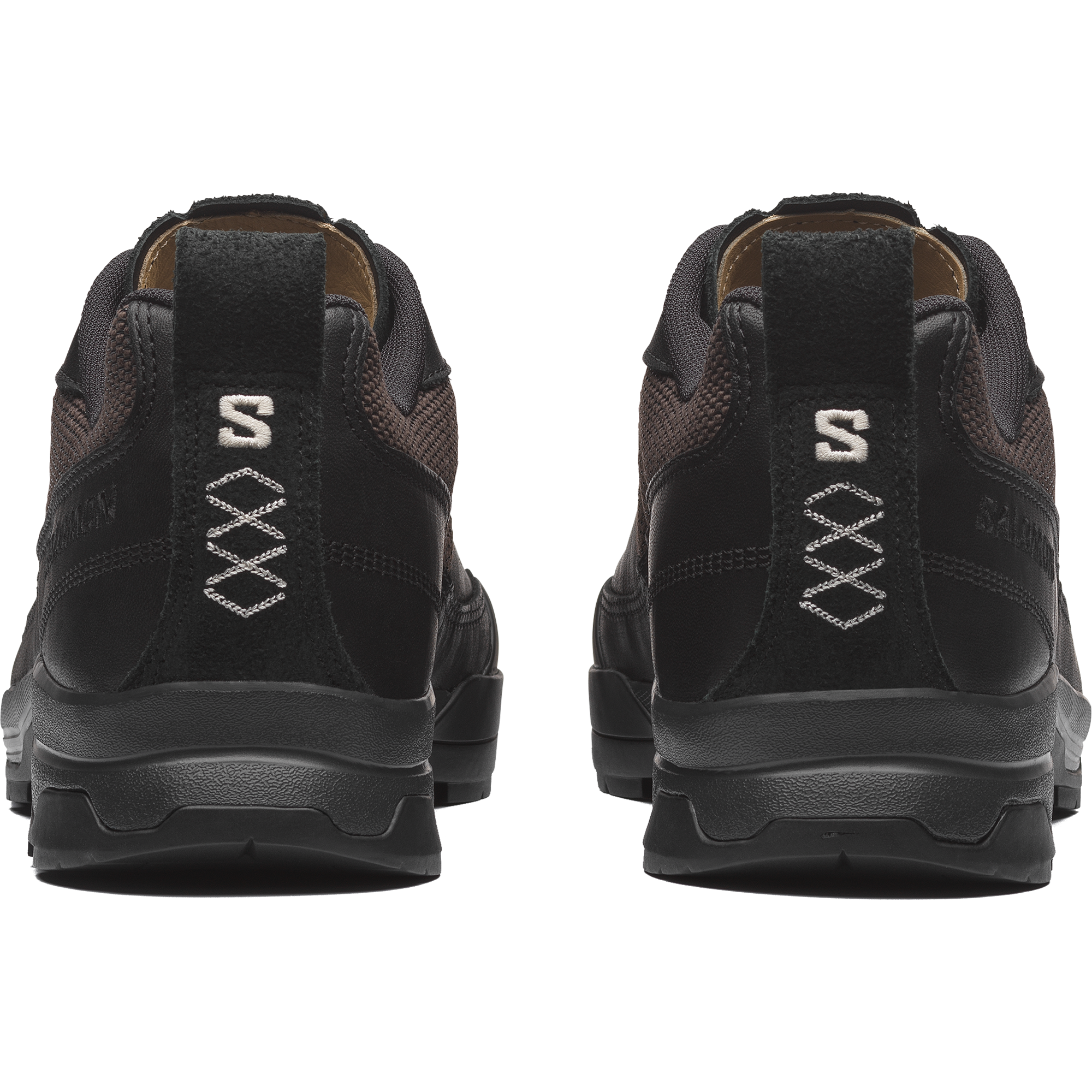 Salomon X-ALP ALPINE ECHOES - Black / Earth Brown / Vanilla Ice - View 6