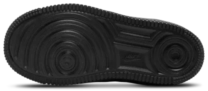 Nike Air Force 1 Low Lace 童款 - Black/Black - Image 5