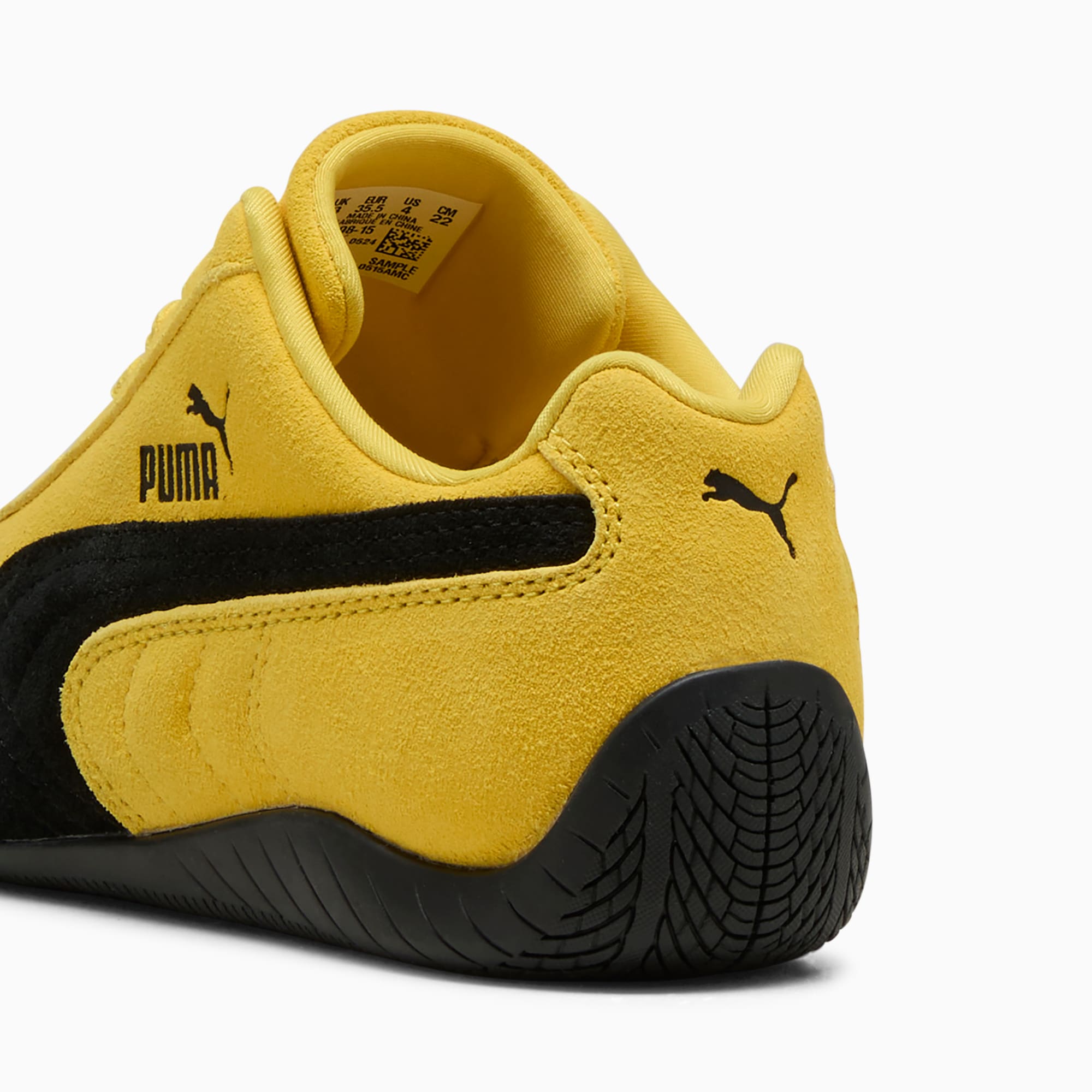 Speedcat OG Big Kids' Sneakers - Pelé Yellow-PUMA Black - 5