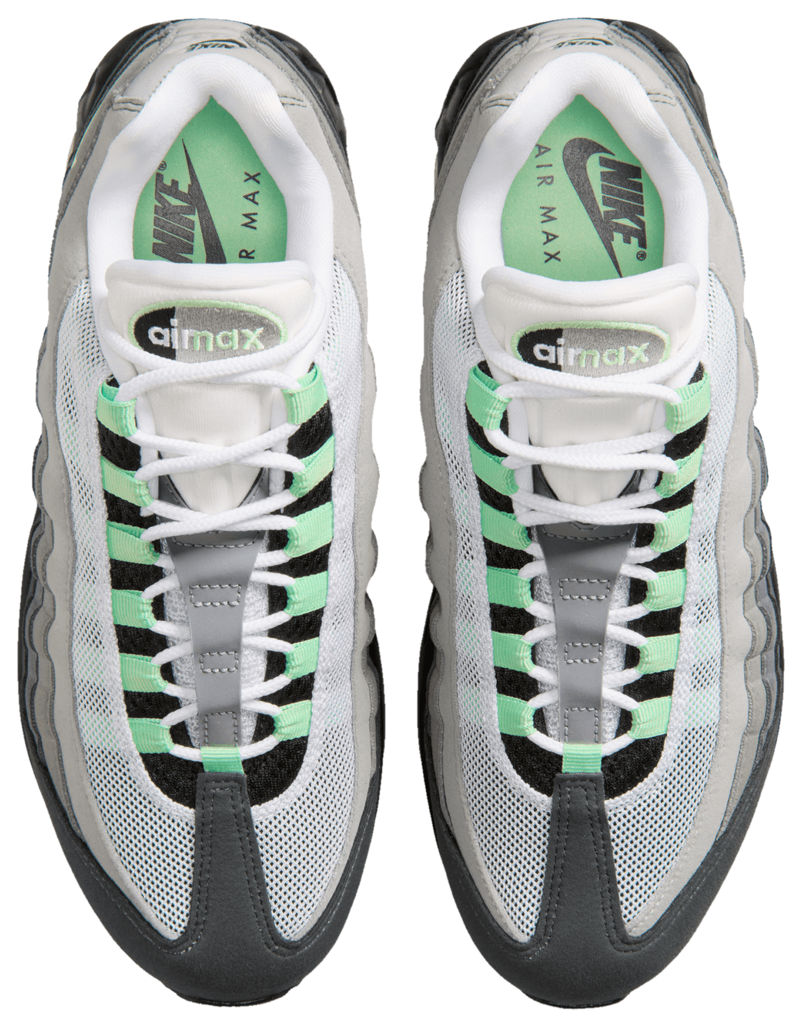 Nike Air Max 95 - Black/Green/White - Image 4
