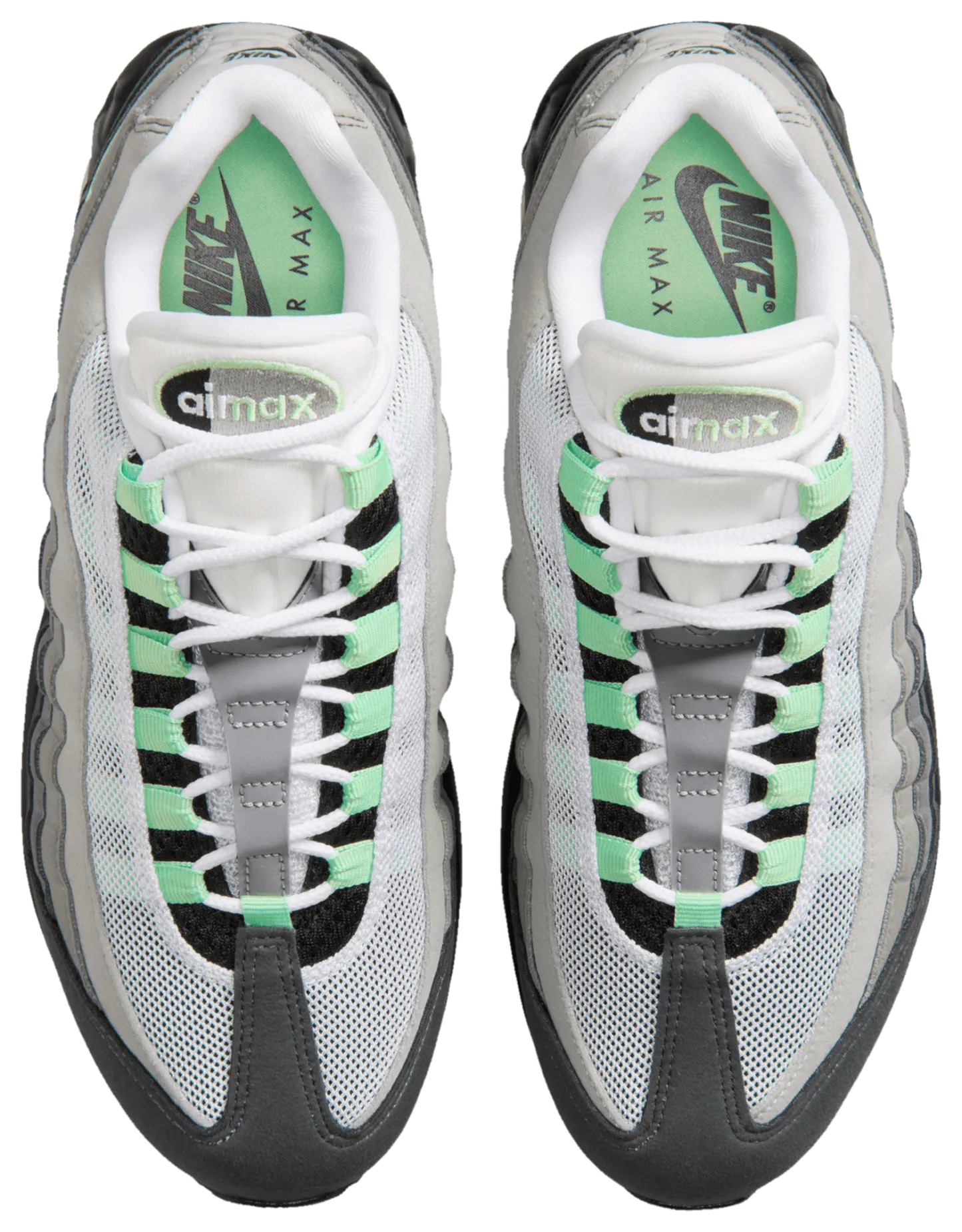 Nike Air Max 95 - Black/Green/White - Image 4