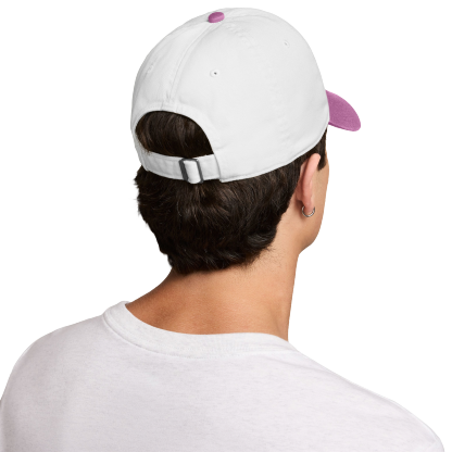 Nike Club H86 Adjustable Cap - White/Pink - Image 2