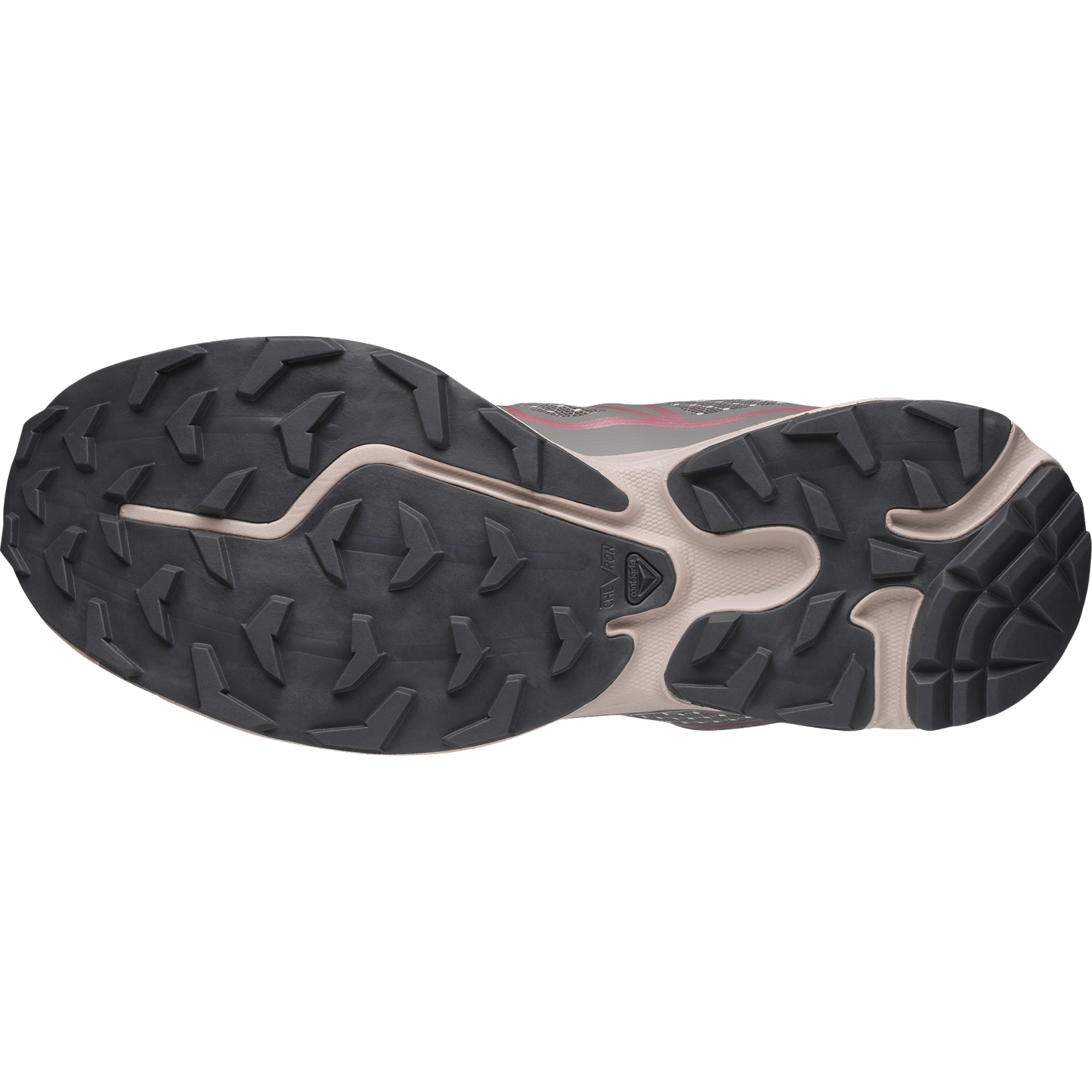Salomon XT-6 STEEL STREETS - Cloudburst / Dawn Pink / Nine Iron - View 5