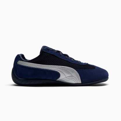 Speedcat Premium Women's Sneakers - PUMA Navy-Matte Silver - 7