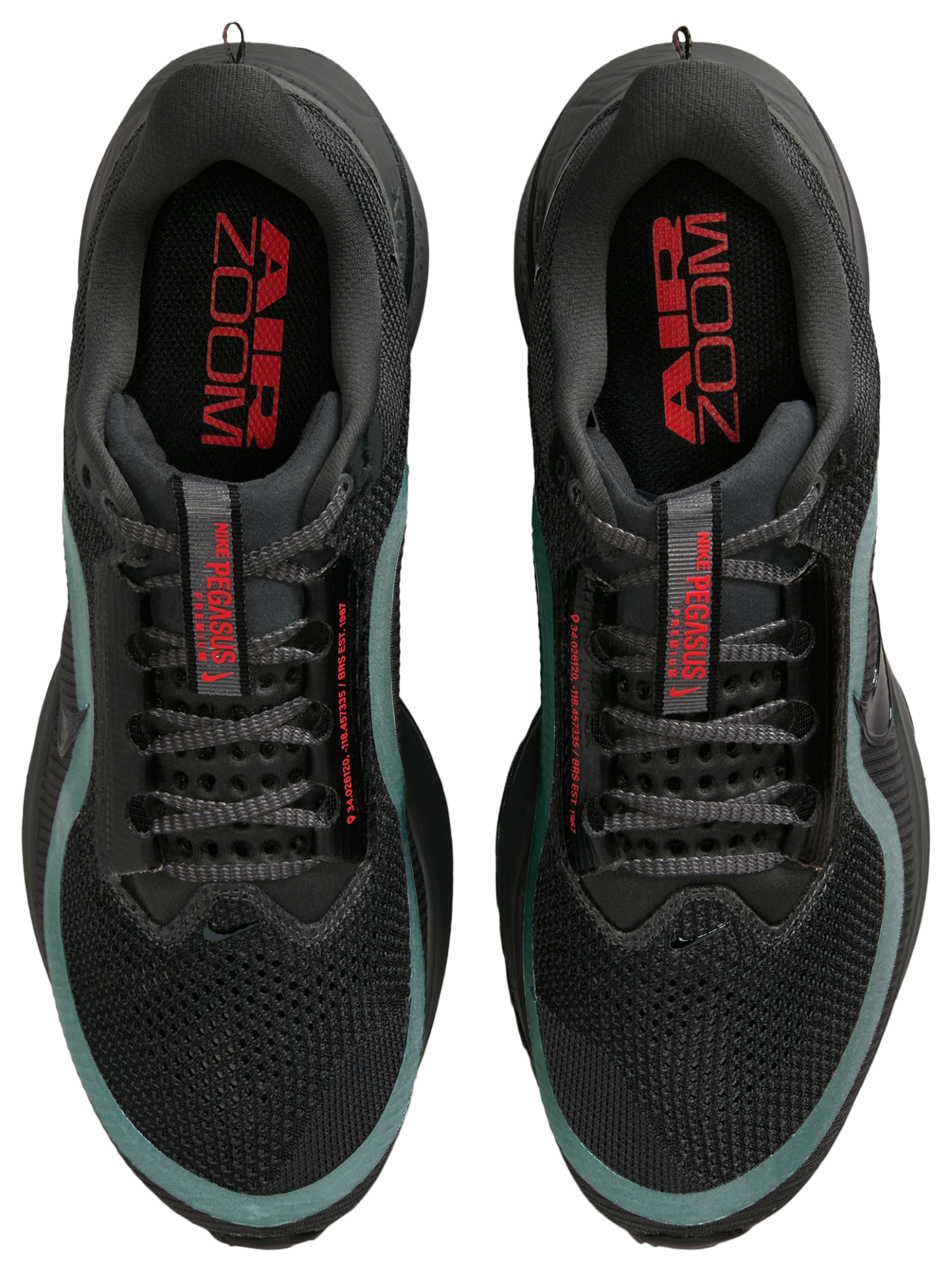 Nike Pegasus Premium - Anthracite/Black/Bright Crimson - Image 4