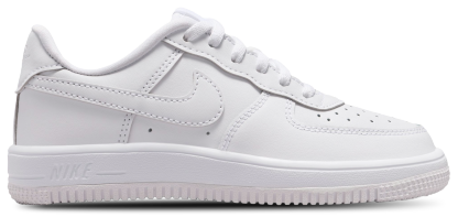 Nike Air Force 1 Low Lace 童款 - White/White - Image 1