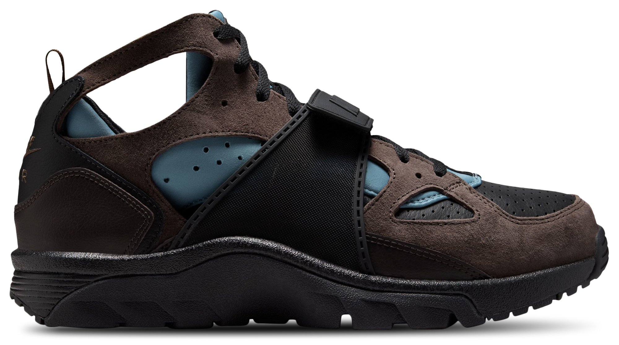 Nike Air Trainer Huarache - Black/Baroque Brown/Smokey Blue - Image 1