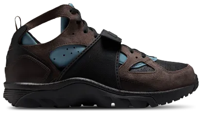 Nike Air Trainer Huarache - Black/Baroque Brown/Smokey Blue - Image 1