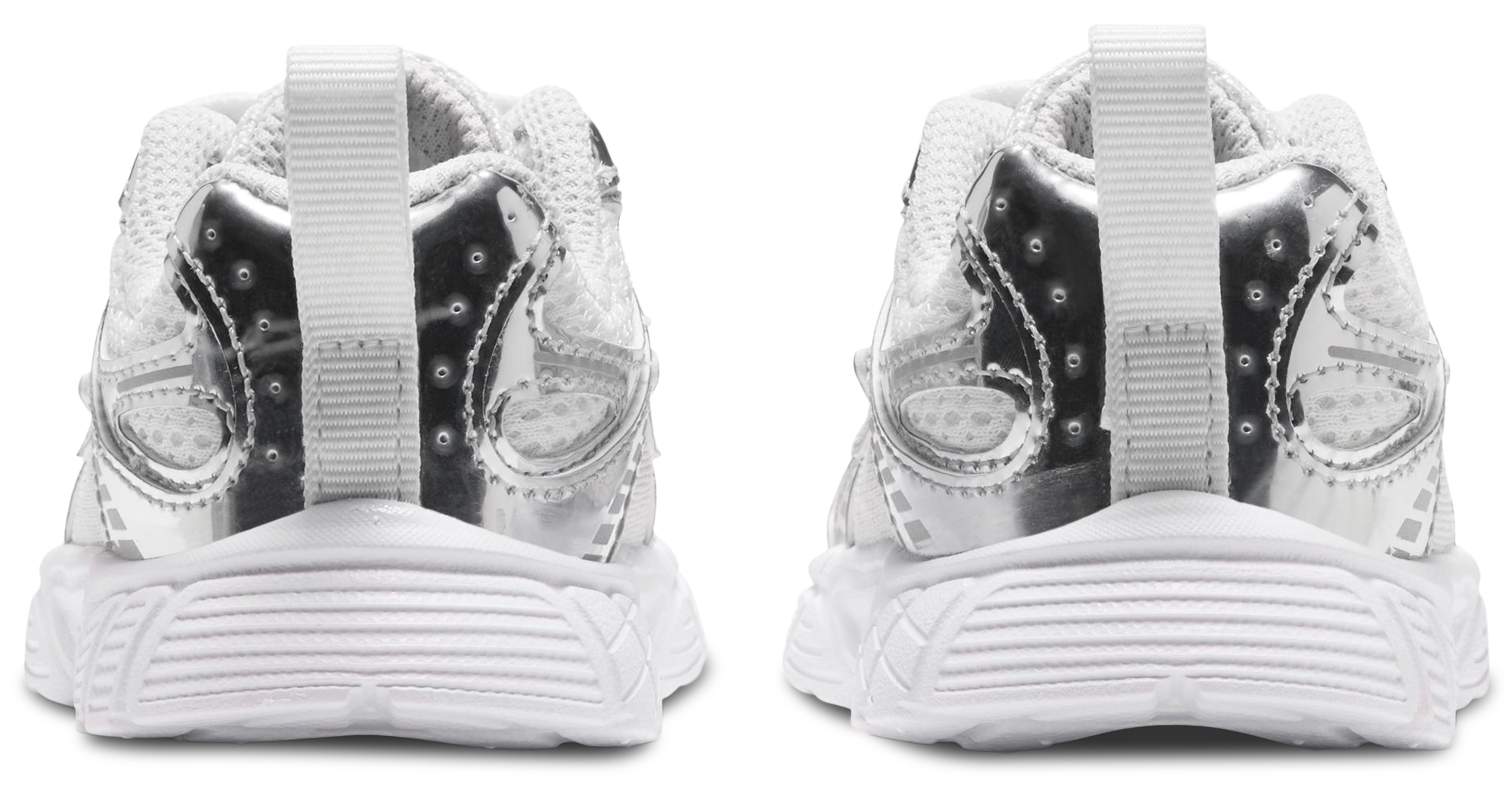 Nike V5 RNR Shine 童款 - White/Grey/Silver - Image 3