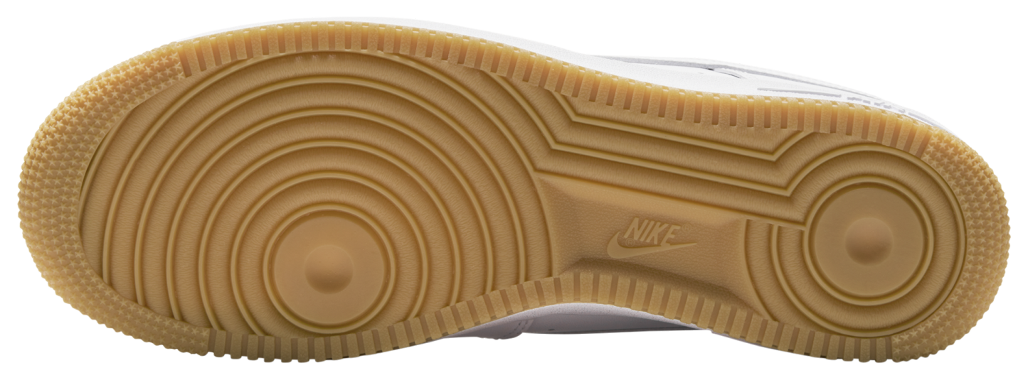 Nike Air Force 1 '07 - Men's - White/White/Brown - Image 6