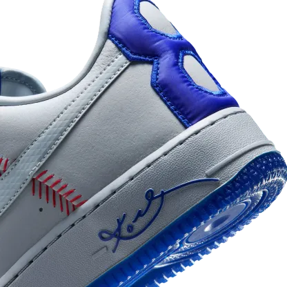 Nike Air Force 1 Kobe Protro Low - Wolf Grey/Wolf Grey/Rush Blue - Image 7