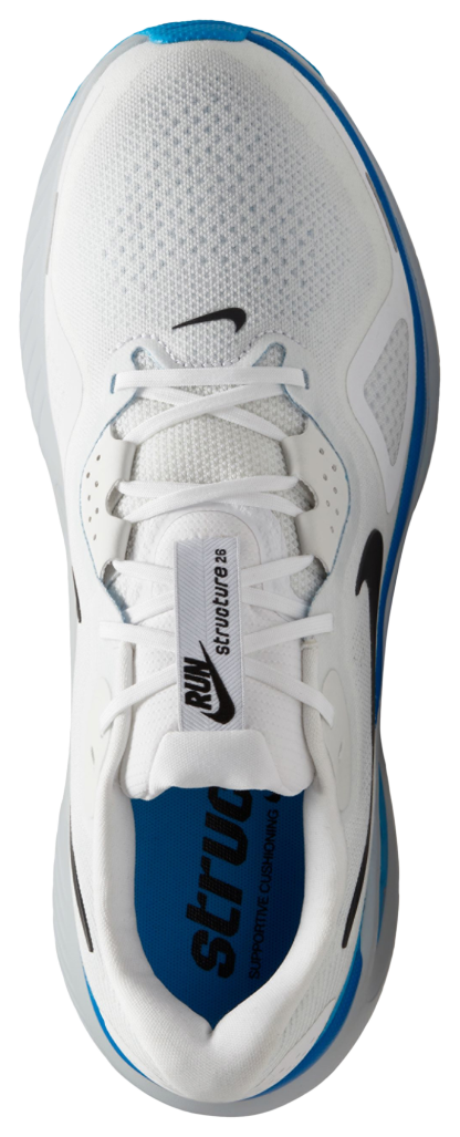 Nike Structure 26 - White/Black/Blue - Image 3