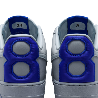 Nike Air Force 1 Kobe Protro Low - Wolf Grey/Wolf Grey/Rush Blue - Image 8