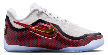 Nike LeBron XXIII 童款 - University Red/White/Metallic Gold - Image 1