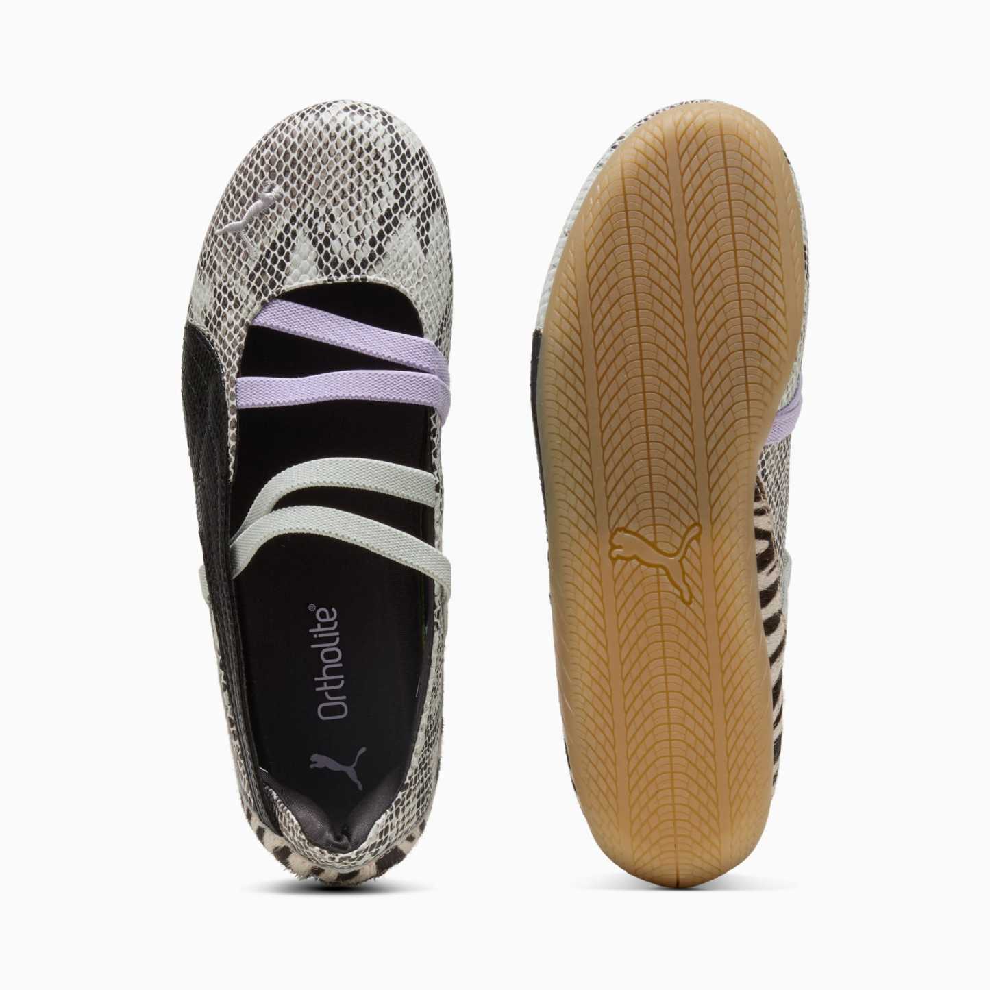 Speedcat Ballet Mixed Feel Women's Sneakers - PUMA Black-Cashew Brown-Light Lavender - 6