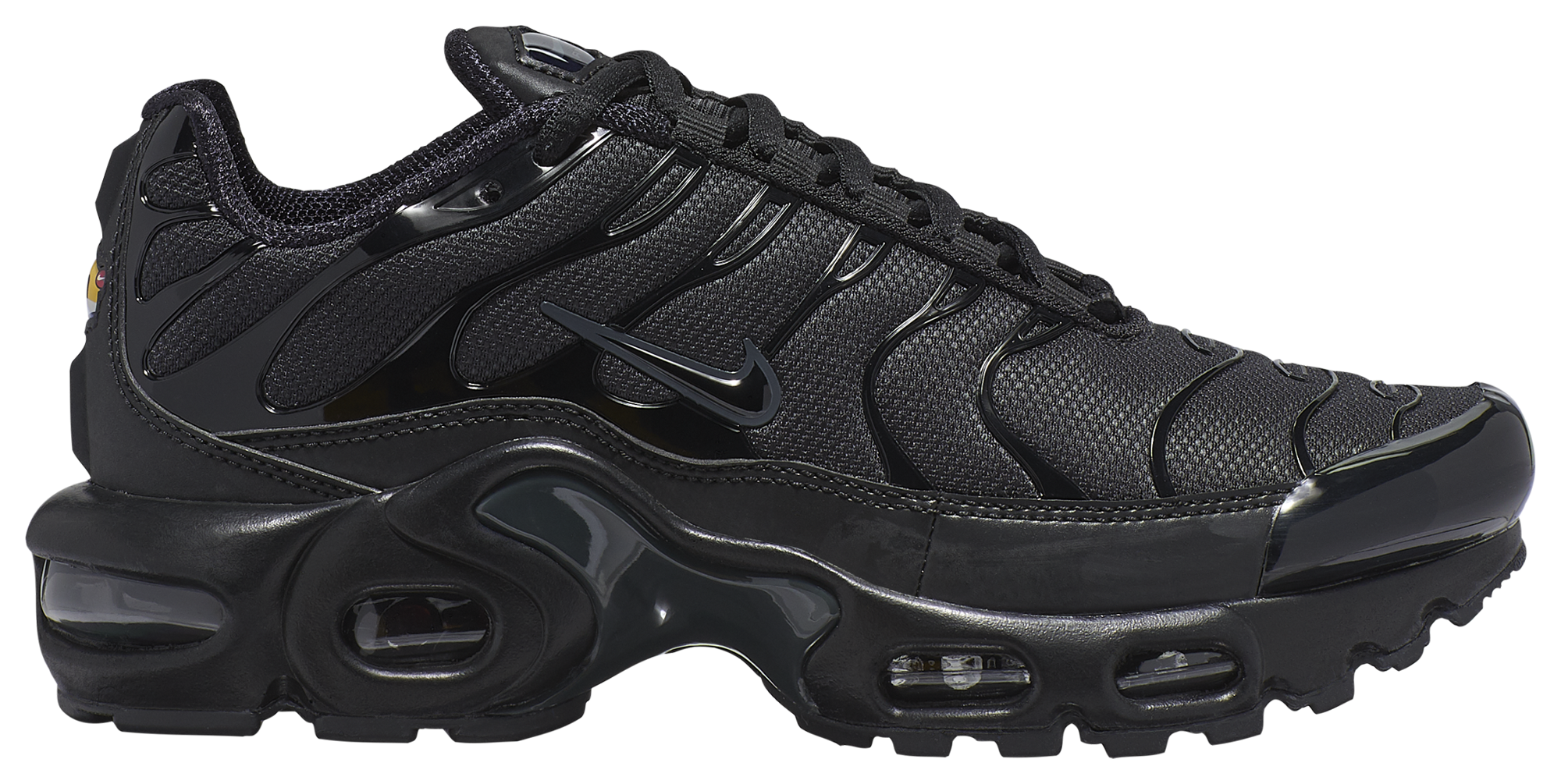 Nike Air Max Plus 童款 - Black/Black/Black - Image 1