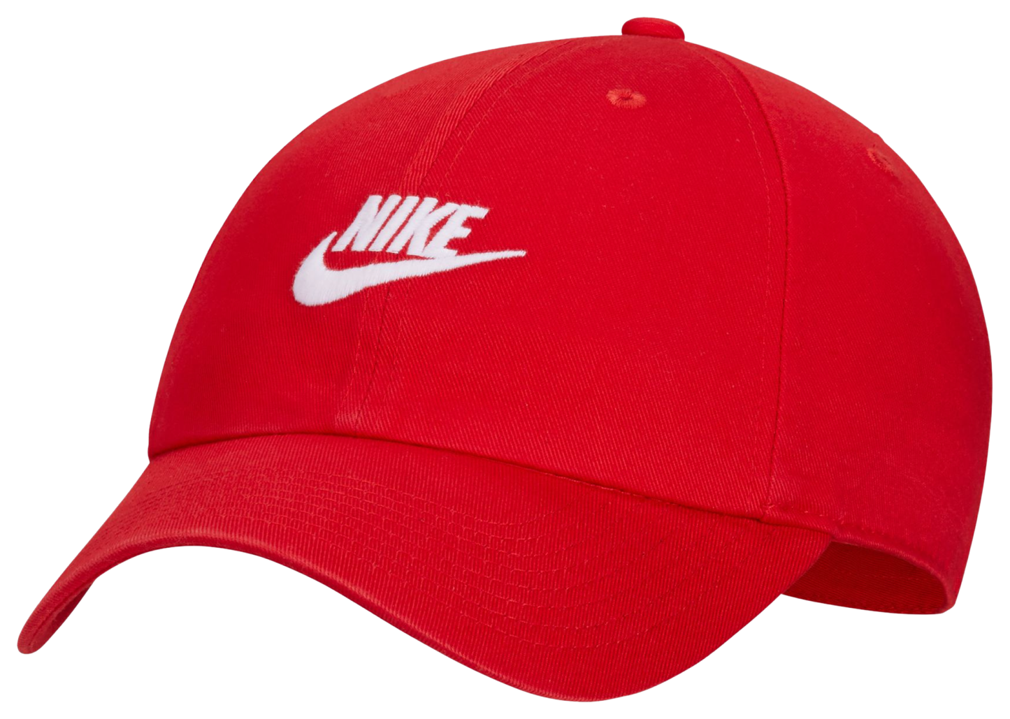 Nike Club H86 Adjustable Cap - White/Red - Image 1