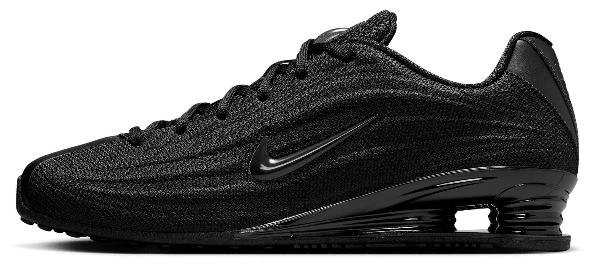 Nike Shox Z - Black/Black/Univ Red - Image 2